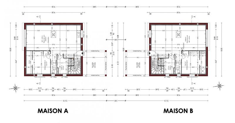 Maison contemporaine - 202 m² - 8 pièces