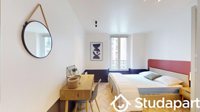 Chambre - 10 m² - 1 pièce