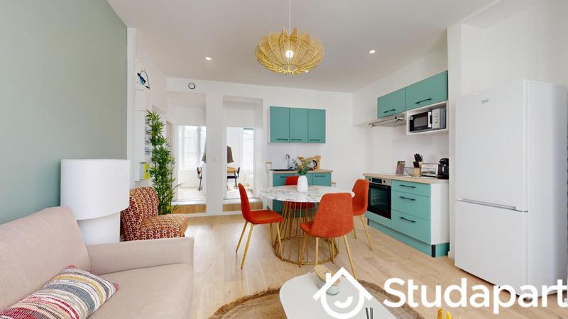 Chambre - 12 m² - 1 pièce