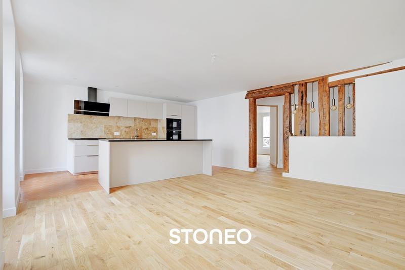 Appartement ancien - 63 m² - 3 pièces