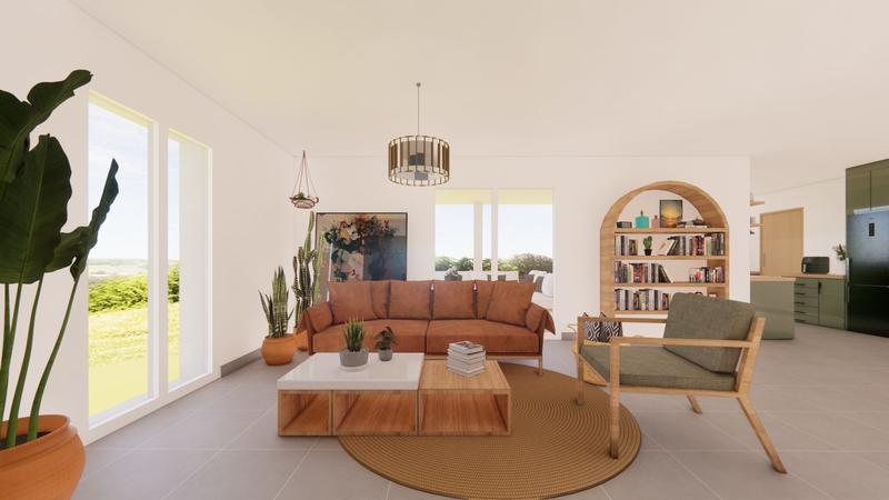 Maison - 92 m² - 5 pièces