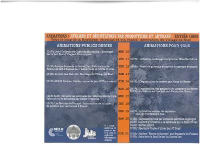 Boutique &amp; Animations de Noël Nord Creuse