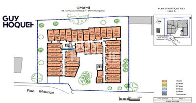 Appartement - 20 m² - 1 pièce