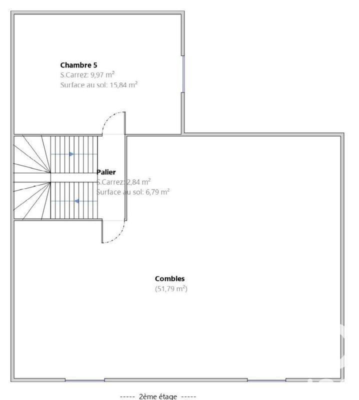 Maison de ville - 166 m² - 6 pièces