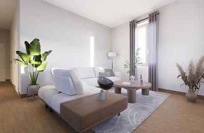 Appartement - 90 m² - 5 pièces