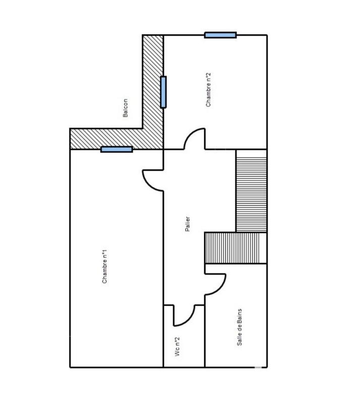 Duplex - 85 m² - 3 pièces