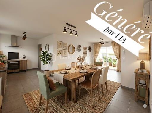 Maison - 90 m² - 4 pièces