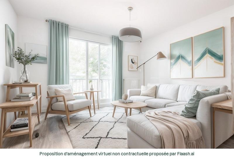 Appartement - 58 m² - 2 pièces