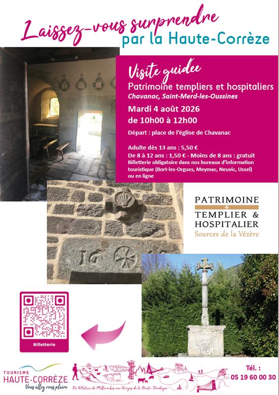 Visite commentée Patrimoine Templier &amp; Hospitalier
