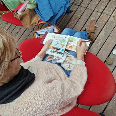 Visite-Atelier adulte : l'Art déco en croquis : à vos crayons