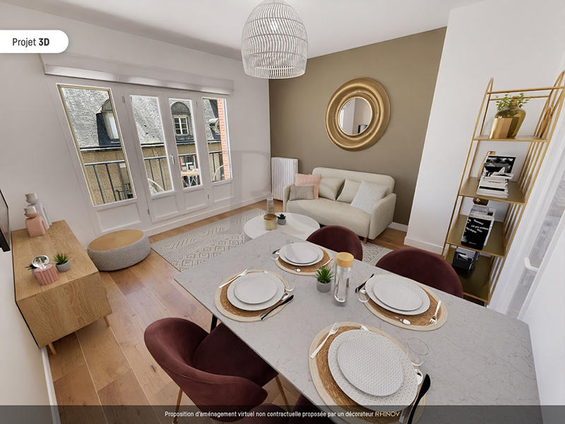 Appartement - 65 m² - 3 pièces