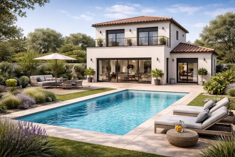 Maison - 100 m² - 6 pièces