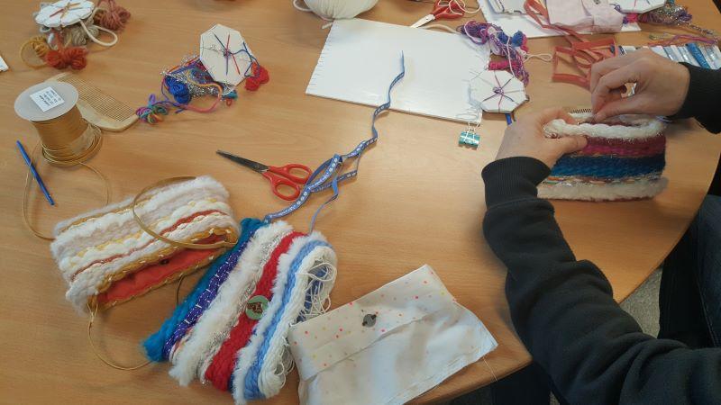 Atelier patrimoine (6-12 ans) : travail de la laine