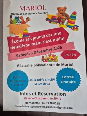 Bourse aux jouets et puériculture