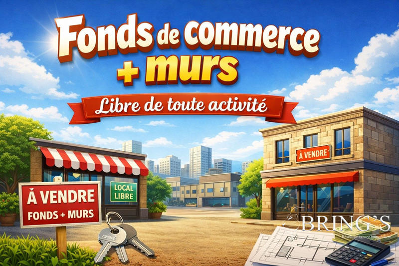 Fonds de commerce - 100 m²