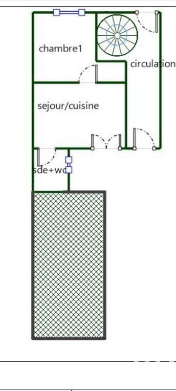 Appartement - 42 m² - 3 pièces
