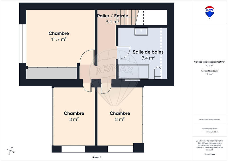 Maison - 96 m² - 6 pièces