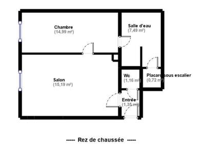 Appartement - 41 m² - 2 pièces