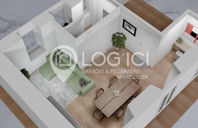 Appartement - 35 m² - 2 pièces