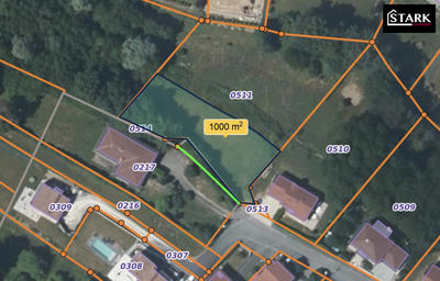 Terrain - 1 000 m²