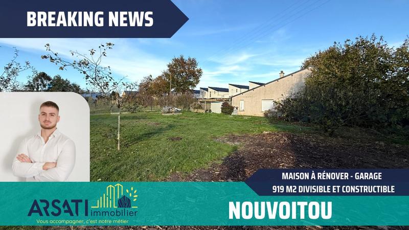 Maison ancienne - 65 m² - 3 pièces