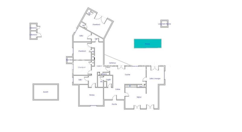 Maison traditionnelle - 197 m² - 7 pièces