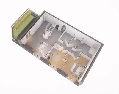 Appartement - 70 m² - 3 pièces