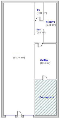 Local commercial - 78 m²
