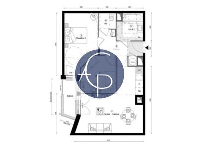 Appartement - 59 m² - 3 pièces