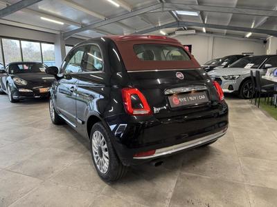 Fiat 500 Cabriolet 0.9i TwinAir - 85 2018 Lounge Phase 2 / Garantie 12 Mois