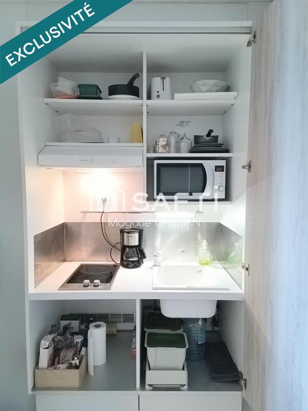Appartement - 20 m² - 1 pièce