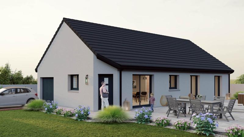 Maison - 91 m² - 6 pièces