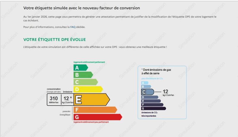 Appartement - 51 m² - 2 pièces