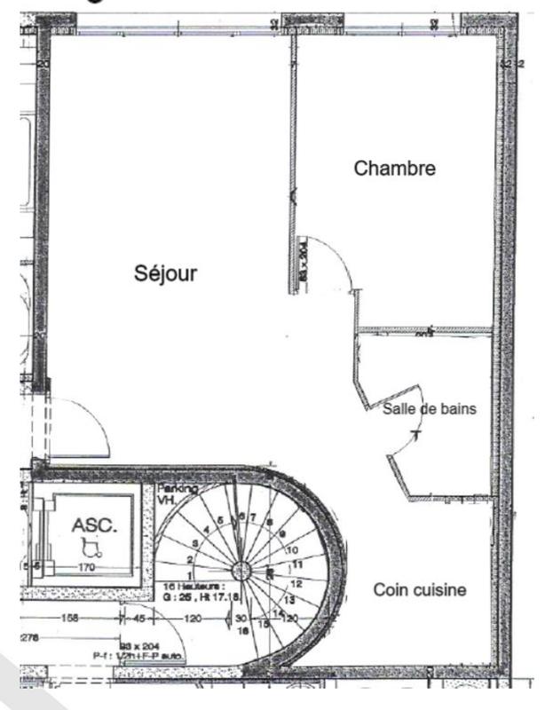 Appartement - 52 m² - 2 pièces