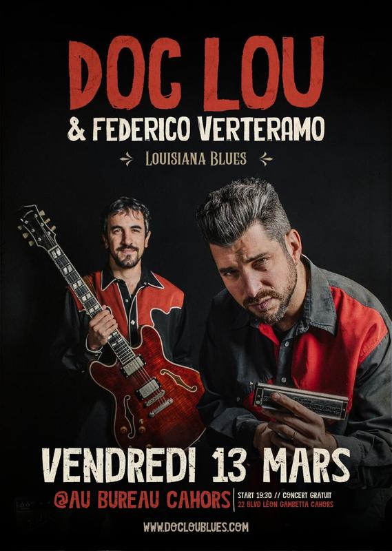 Concert au Bureau : Doc Lou &amp; Federico Verteramo