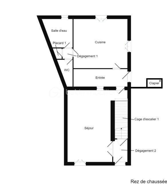 Maison en pierre - 103 m² - 3 pièces