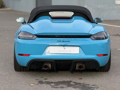 Porsche 718 Boxster Spyder (982) 4.0 420ch