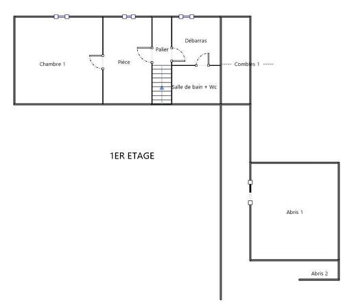 Maison - 78 m² - 3 pièces