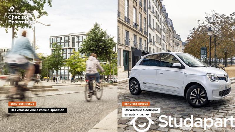 Chambre - 17 m² - 1 pièce