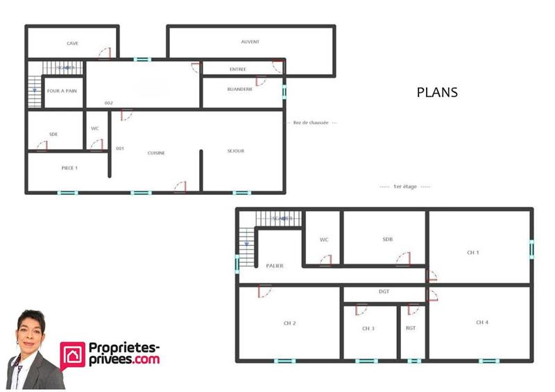 Maison - 150 m² - 8 pièces
