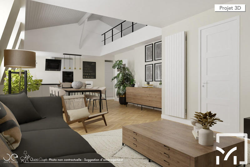 Duplex - 190 m² - 8 pièces