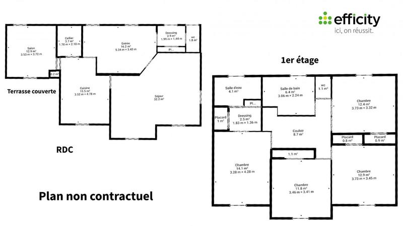 Maison - 164 m² - 6 pièces