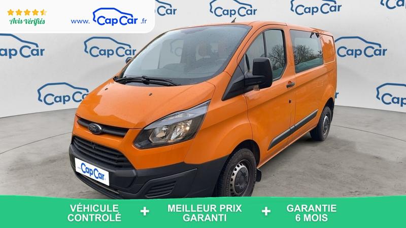 Ford Transit Custom Fourgon Vu 2.0 Ecoblue 105 Business Cabine a