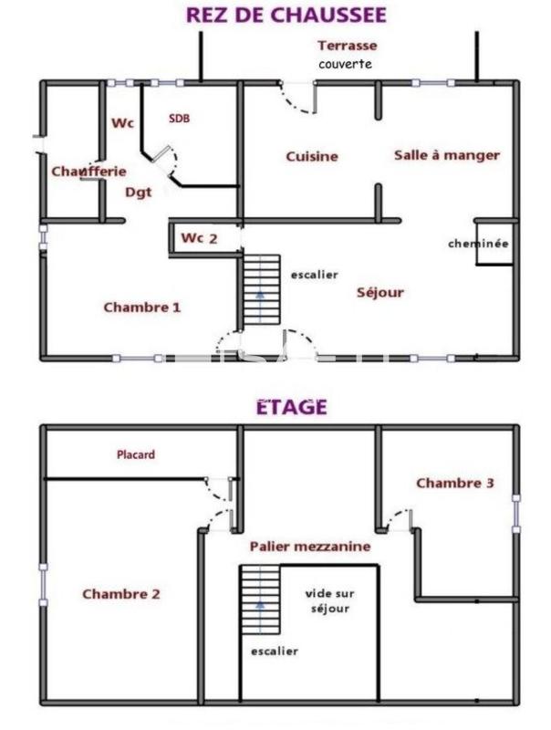 Maison - 132 m² - 4 pièces