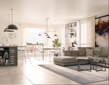 Appartement - 91 m² - 4 pièces