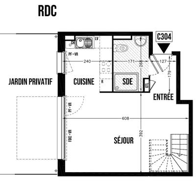 Maison traditionnelle - 67 m² - 3 pièces