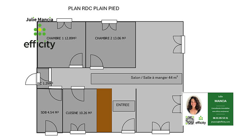 Pavillon - 108 m² - 4 pièces