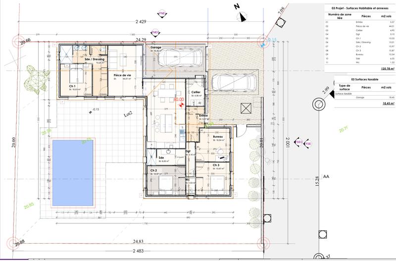 Maison - 121 m² - 6 pièces