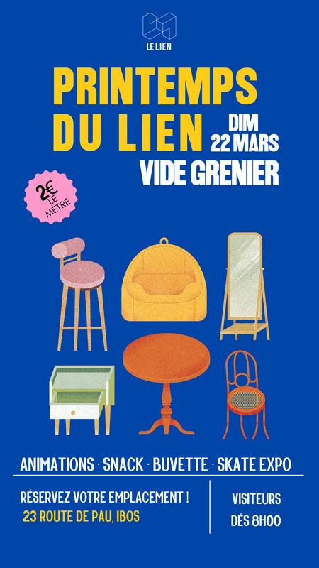 Printemps du lien - vide grenier