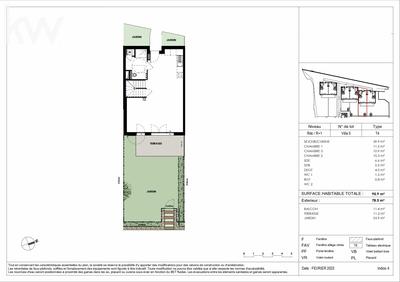 Maison - 91 m² - 4 pièces